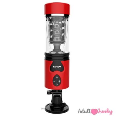 Hand Free Thor Automatic Telescopic Rotation Heating Male Masturbator