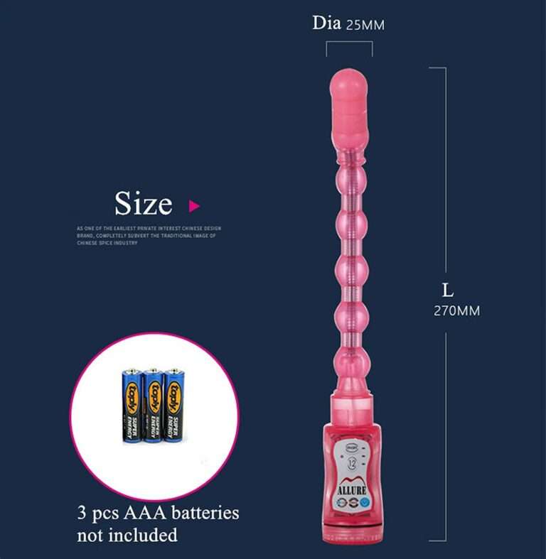 Long Size Anal Buttplug With Vibration Penis Dildo For Women Sex Toys India