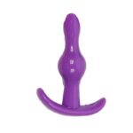 4 Pieces Beginners Anal Butt Plug (Pink ,Purple)