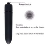wireless Mini Bullet Vibrator For Women -Black