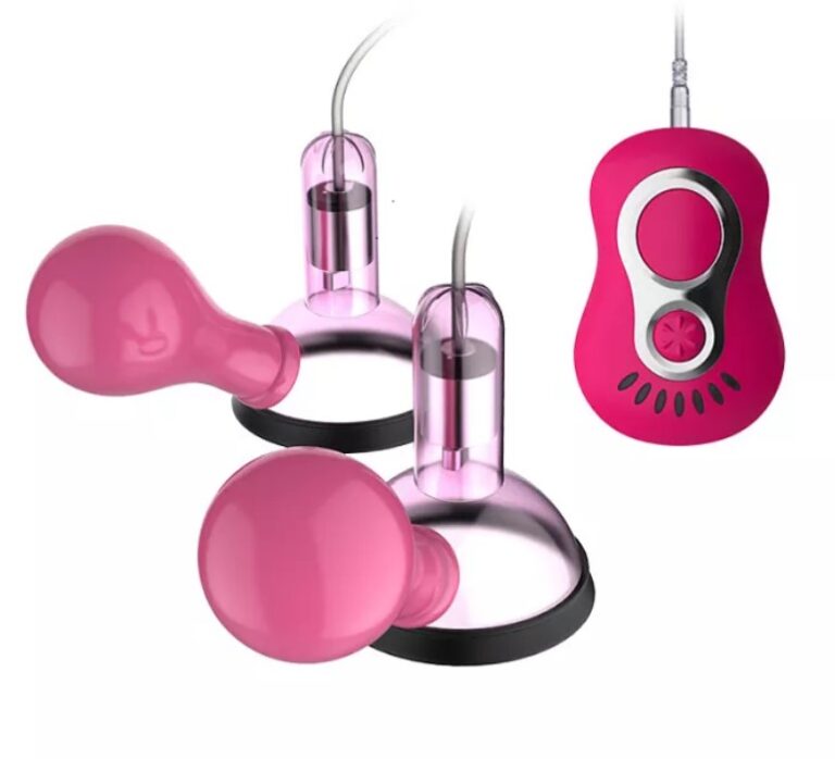 Online Sale 7 Modes Vibrating Nipple Suckers Electric Vibrators Breast Massage Device Female Masturbation Sex