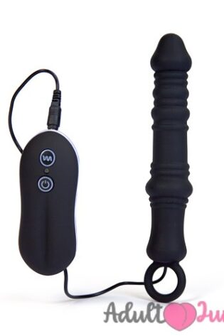 High Quality 10 Mode Dutch Canon Waterproof Silicone Vibrator | Black