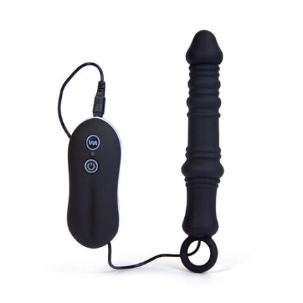 High Quality 10 Mode Dutch Canon Waterproof Silicone Vibrator | Black