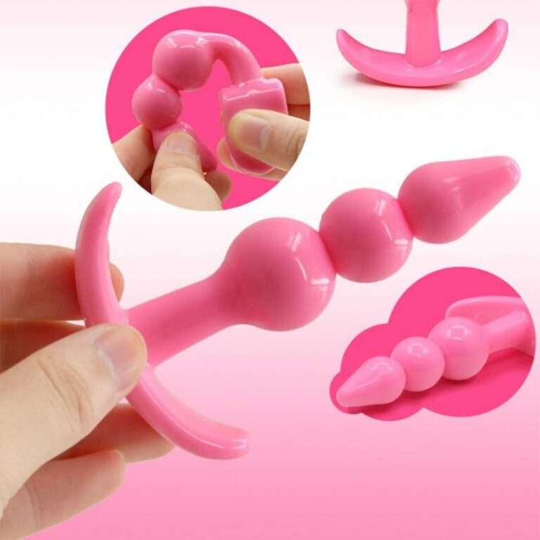Pink Anal Butt Plug For Women Sex Toys India