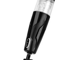 JEUPLAY Automatic Rotating Telescoping Hands Free Male Masturbation Cup For Men