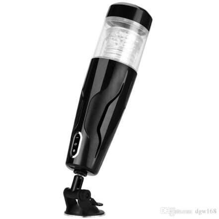 JEUPLAY Automatic Rotating Telescoping Hands Free Male Masturbation Cup For Men