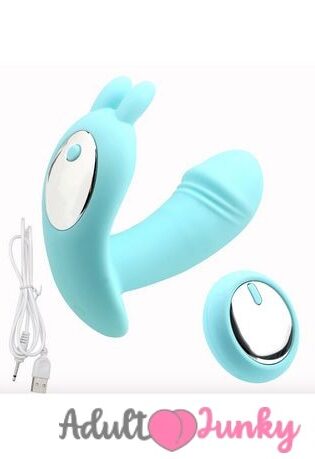 Little Dance Wearable Panty Style Rechargeable Butterfly Vibrator with Wireless Remote Penis Dildo