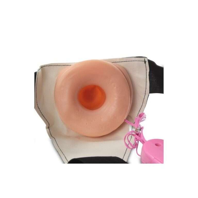 Buy Cheap Price Hollow Vibrating Strap On Penis Dildo For Men