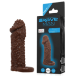 New Chocolate Brown Penis Sleeve For Men