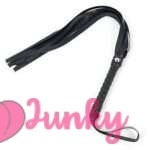 Flogger With Handcuff Black