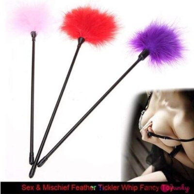 1x Feather Tickler Foreplay -Red