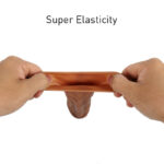 Reusable Choco Penis Sleeve 2 Inches Extender Condom For Men