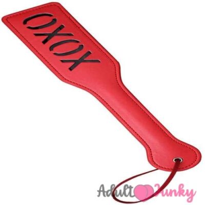 XOXO Red Spanking Faux Leather Paddle India