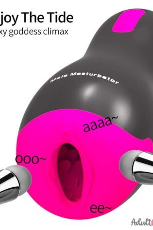 12 Vibration Functional Silicone Electric Auto Heating Voice Play Oral Sex Pocket Pussy