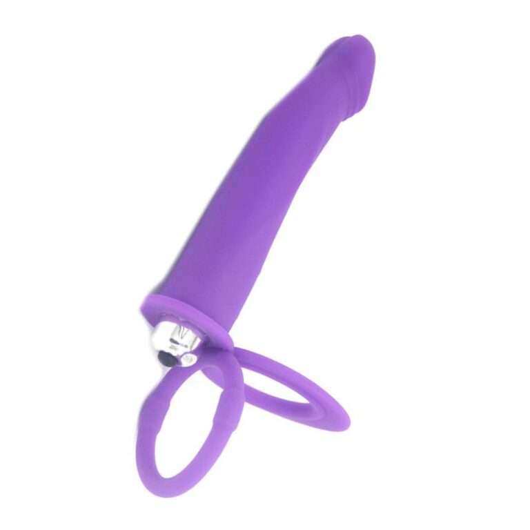 Cheap Price Double Penetration Vibrating Dildo For Male Sex Toys India