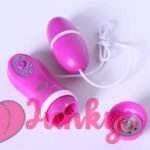 wired Remote Controlled Egg Vibrator Pink
