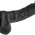 9.45 Inches Realistic Black Dildos With Strong Suction Cup