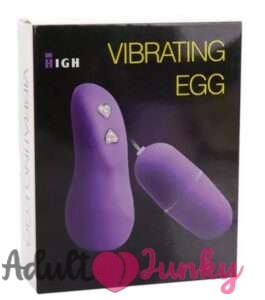 Jumping Egg Wireless Remote Control Egg Bullet Vibrator-Purple