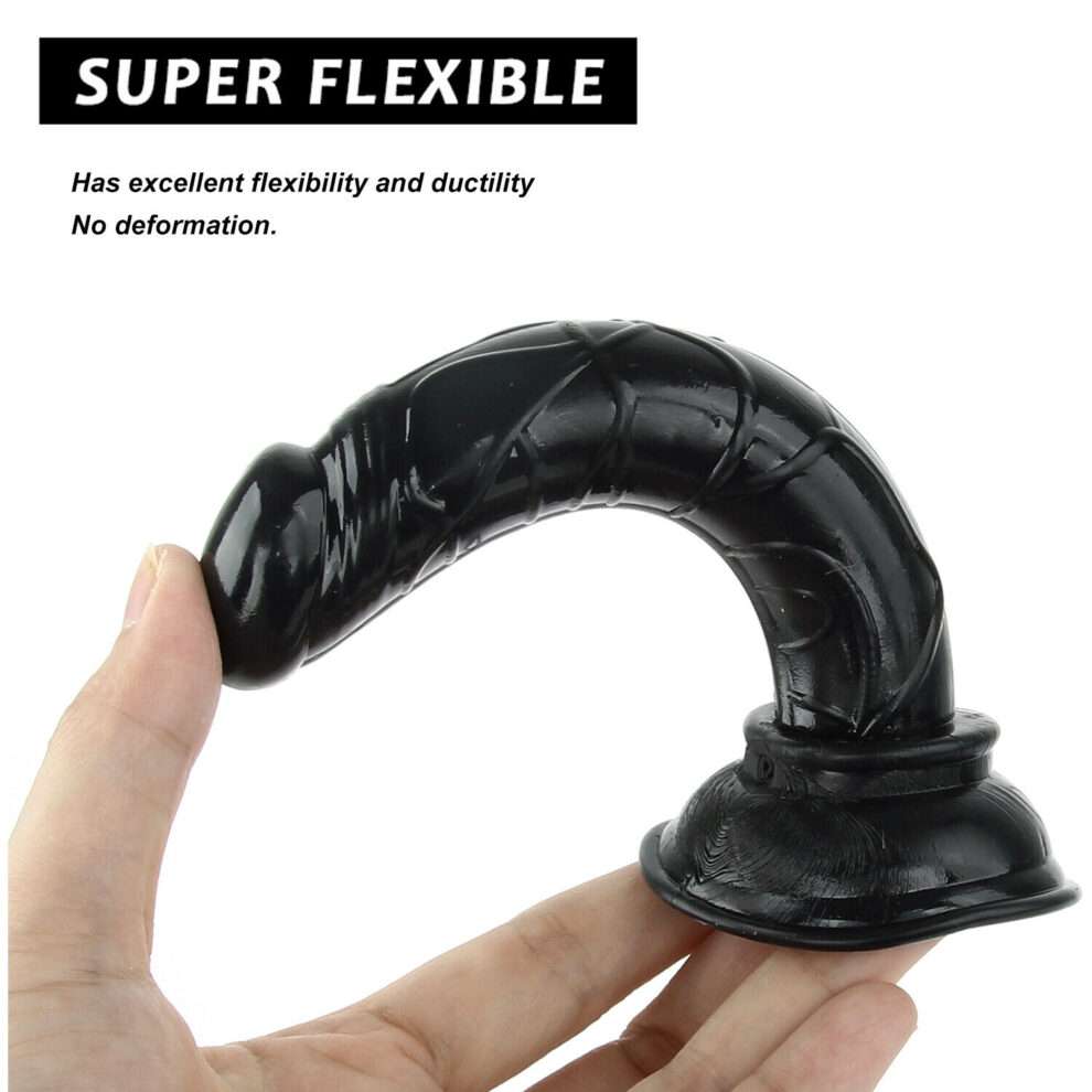 5.5 Inches Mini Anal Dildo -Black - Image 5