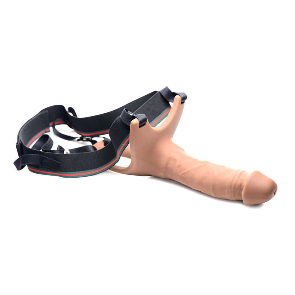 Strapon Hollow Instant Enhancement Sleeve Dildo For Men - Image 4