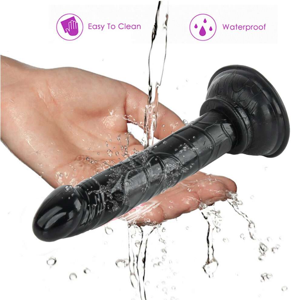 5.5 Inches Mini Anal Dildo -Black - Image 8