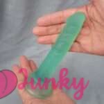 Mini Jelly Anal Dildo Green