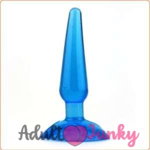Blue Jelly Anal Plug For Women