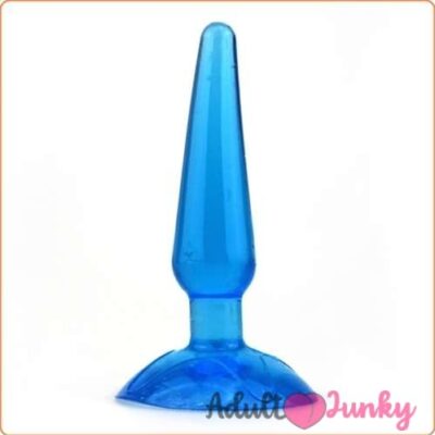 Blue Jelly Anal Plug For Women