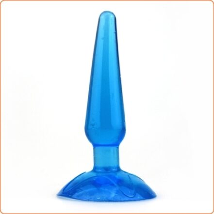 Blue Jelly Anal Plug For Women
