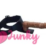 8.5 Inches Choco Brown Penis Dildo India