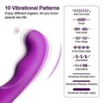 G-Spot Wand Massager USB Rechargeable Vibrator For Women