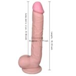 10.02 Inches Huge Realistic Penis Dildo For Women