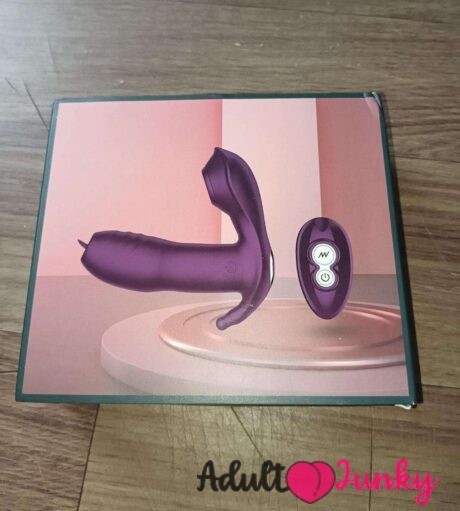 Vaginal Clitoris Stimulator Wearable Oral Suction Sex Toy For Female