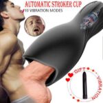 Male Masturbate Automatic Glans Trainer Handsfree Stroker Cup