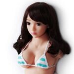 Full silicone With Metal skeleton Half Body Love Doll With Face