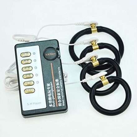 Electric Shock Current Therapy Penis Rings For men