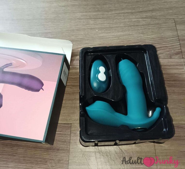 Licking Sucking 2 In 1 Vibrator For Women