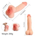 Realistic Vagina Pocket Pussy With Penis Sleeve For Gay