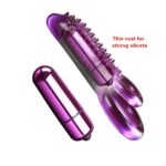 multi Functional Penis Vibrating Ring Purple