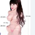 Lifesized 3D Silicone Sexy Doll with Head Durable Skeleton