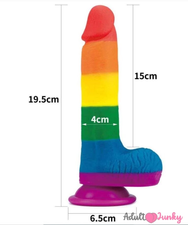 Small Size Rainbow Dildos India