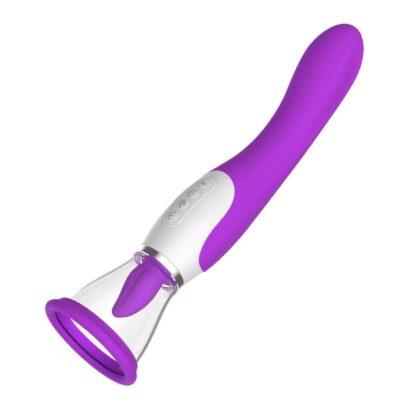 Vagina Sucking Tongue Vibrating Oral Sex Suction Magic Wand Clitoris Stimulator Sex Toys for Women