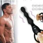 Prostate Vibrating Massager Black Anal ButtPlug For Unisex