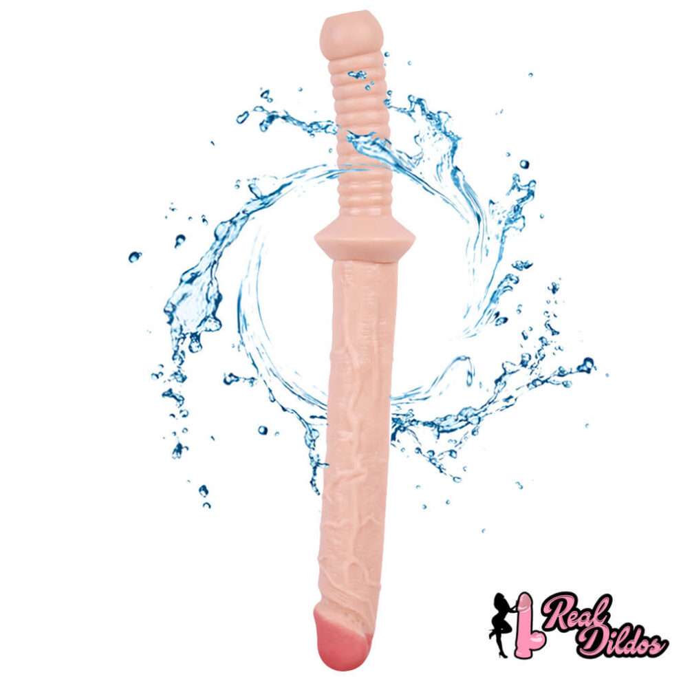 Long Handle Unique Penis Dildo For Women - Image 6