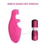 New Finger Vibrator G-spot Clit Massager Pink For Women