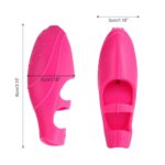 New Finger Vibrator G-spot Clit Massager Pink For Women