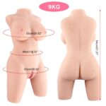 Large Sized Half Body Sexy Doll For Men 10 Kg
