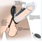 High Quality Penis Vibrating Rings Black