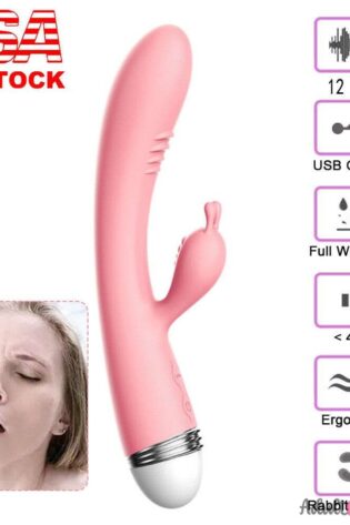 Strong Rabbit Vibrator Dildo Multispeed Massager for Couple