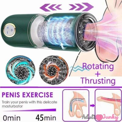 2 In 1 Male Sex Blow job Automatic Thrusting Stoker Cup Toys For Men